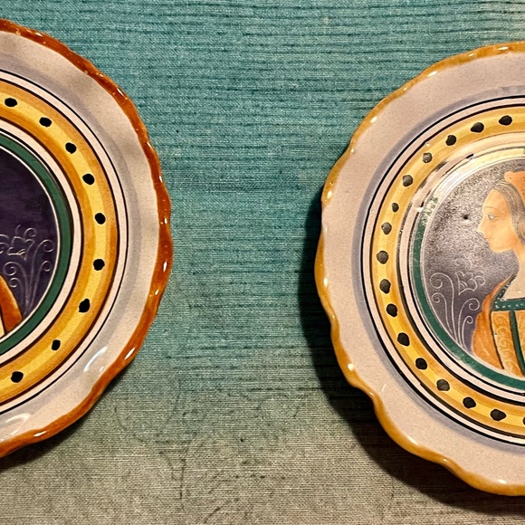 Set of 2 Assisi plates - Picture 5 of 10